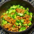 nosso's cooksnap of when they made 夏の朝定番！ゴーヤの辛し納豆和え.