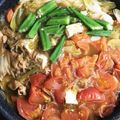 ミネバ・ザビ's cooksnap of when they made トマトdeジューシー♪うちの鶏すき焼き.