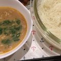 miocestino's cooksnap of when they made 素麺つけ汁のアレンジ〜肉味噌豆乳〜.