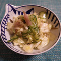 北海道伯爵's cooksnap of when they made キャベツとみょうがときゅうりの和え物.
