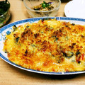 ☆ハイビスカス☆'s cooksnap of when they made 鶏肉と福神漬けのまろやかチーズ焼き♪.