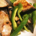 ＊にょにょん＊'s cooksnap of when they made ぶりピ〜 (鰤とピーマンの塩胡椒炒め).