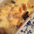 ★ぺっこ★'s cooksnap of when they made 豆腐と餃子の皮でラザニア風.