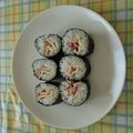 ラリー＆サラ's cooksnap of when they made 簡単☆生ハムチーズ海苔巻き.