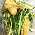はるかなみ's cooksnap of when they made 水菜と油揚げのサッと炒め.
