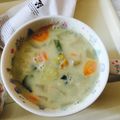 ゆぼ☆'s cooksnap of when they made ほうれん草入り♪簡単キノコの豆乳スープ.