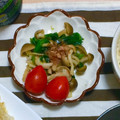 きんぐぅ。's cooksnap of when they made ほうれん草としめじのかつお醤油和え.