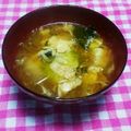 めみたん☆'s cooksnap of when they made ホッと一息♪味噌汁！かき卵の味噌汁.
