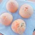 spika20's cooksnap of when they made トマトジュースで♡トマトバジルパン.