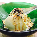 kaokaofood's cooksnap of when they made 和なアイス　黒ゴマきな粉黒蜜で.