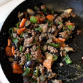 TSatoshi's cooksnap of when they made 茄子と挽肉の味噌炒め.