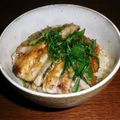 よちりん's cooksnap of when they made 焼肉のたれでガッツリ系ご飯　さんま丼.