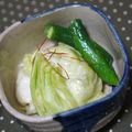 緑のネコ's cooksnap of when they made きゅうりの白キムチ風.
