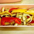 なべなべ☆★'s cooksnap of when they made 厚揚げとパプリカの炒め物.