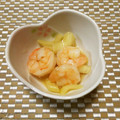 ﾁｲﾁｬﾝﾏﾏ's cooksnap of when they made セロリと海老の塩炒め.