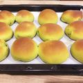 sabbiaK's cooksnap of when they made ＨＢ♪抹茶ミニパン＆あんぱん.