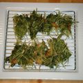 rhymo's cooksnap of when they made 京菜のかき揚げ.