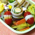 美々☆彡's cooksnap of when they made ちくわのプチトマトサンド.