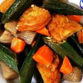 Jyohana's cooksnap of when they made 【あと一品】☆こんにゃくとひら天の煮物☆.