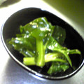 チカッティ's cooksnap of when they made つるむらさきのメープルゴマ和え.