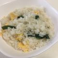 papikun's cooksnap of when they made 風邪＆夜食に☆にら玉雑炊（残りご飯で）.
