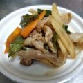 zeimama's cooksnap of when they made 豚バラごぼう.