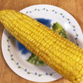 メタルマリオ's cooksnap of when they made 簡単！皮付きとうもろこしをレンジでチン！.