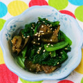 ＊れいぴん＊'s cooksnap of when they made なすと小松菜のごま和え.