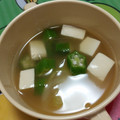 kotohime00's cooksnap of when they made とろりんオクラの和風スープ.