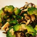 クック1DS38N☆'s cooksnap of when they made ゴーヤの和え物♪苦くないよ(^^).