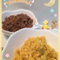 ゆう、あんこママ's cooksnap of when they made 簡単 そぼろ丼 お弁当にも！二色丼.