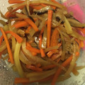 Peさん's cooksnap of when they made 大根とにんじんのきんぴら.