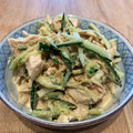 amaranthus's cooksnap of when they made やみつき☆〜ささみときゅうりのごまサラダ.