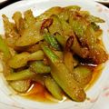 kaz～kaz～⭐'s cooksnap of when they made セロリの葉の味噌きんぴら.