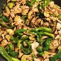 マシルンルン's cooksnap of when they made なすピーマン豚肉のお酢炒め♪中華風.