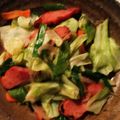 eryoasu's cooksnap of when they made 野菜炒め！.