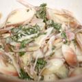 あ～ずん's cooksnap of when they made 実家から大量収穫★茗荷と大葉のサラダ★.