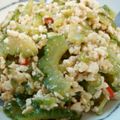 あ～ずん's cooksnap of when they made 簡単！ゴーヤと挽肉の甘辛味噌.