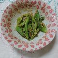 イチゴ、イチゴ。's cooksnap of when they made 白だしで簡単☆いんげんのゴマ和え.