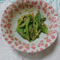 イチゴ、イチゴ。's cooksnap of when they made 白だしで簡単☆いんげんのゴマ和え.