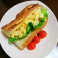 ちえたろう's cooksnap of when they made チキンサラダサンドイッチ.