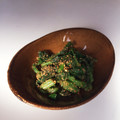 まどじろう's cooksnap of when they made つるむらさきの胡麻和え.