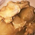 kumittl's cooksnap of when they made ♡旦那大絶賛！大根と手羽元の味噌煮.