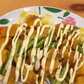 ChunChun☆≡'s cooksnap of when they made かぼちゃアスパラのバター醤油焼き.
