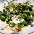 てーぶるすぷーん's cooksnap of when they made 便秘解消★簡単モロヘイヤとツナのマヨ和え.