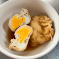azbjbn's cooksnap of when they made 油揚げと卵で簡単♫巾着.