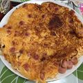 えり1222☆'s cooksnap of when they made 余った素麺救済★素麺リメイクオムレツ.