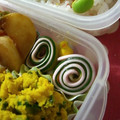 emakatu's cooksnap of when they made お弁当に♪お魚ソーセージときゅうり.