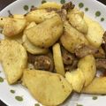 kanon0208's cooksnap of when they made ビール多めに♪スパイシー鶏皮ポテト.