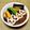 にきけん's cooksnap of when they made ☆素揚げ野菜のっけレインボーカレー☆.